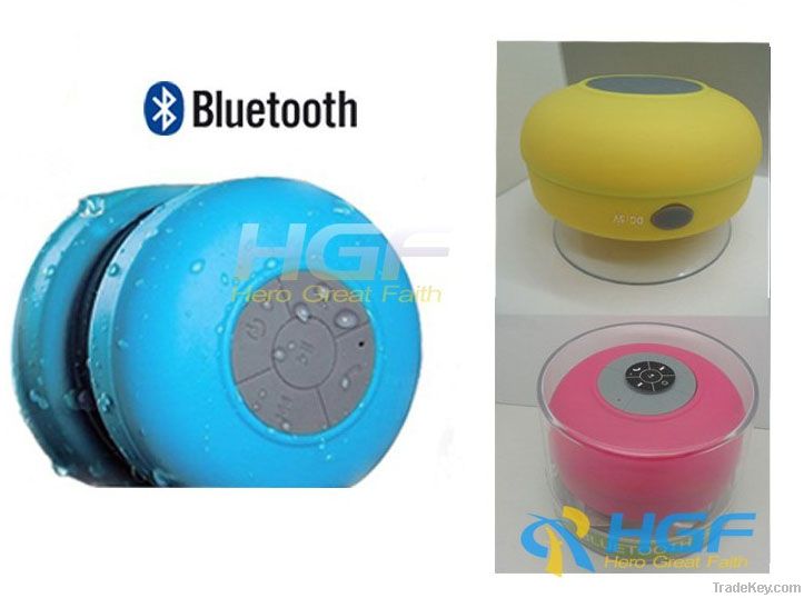 Waterproof Wireless Bluetooth Portable Speaker with Built-in Micrphone