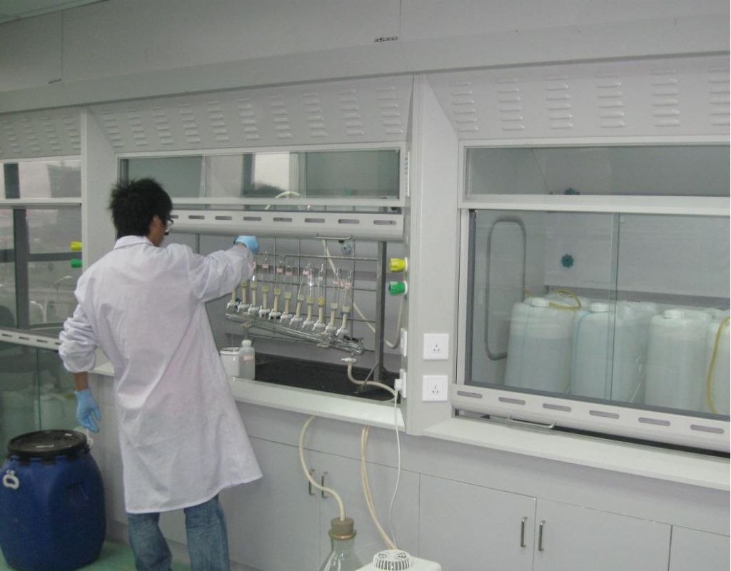 Semi-auto peptide synthesis line