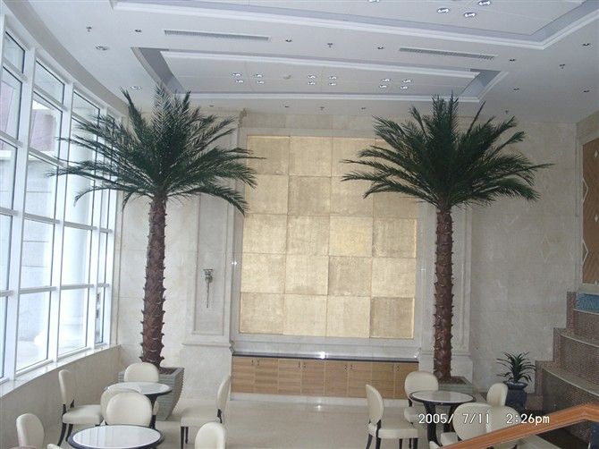 Whole sales artificial palm tree /make artificial palm tree/high imitation fake palm tree made in China