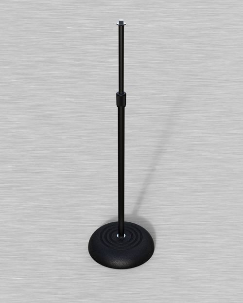 MS7702 Round Base Microphone Stand