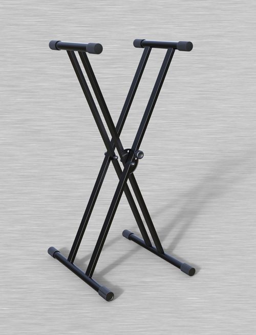 KS6703 Heavy-Duty Double-X Keyboard Stand