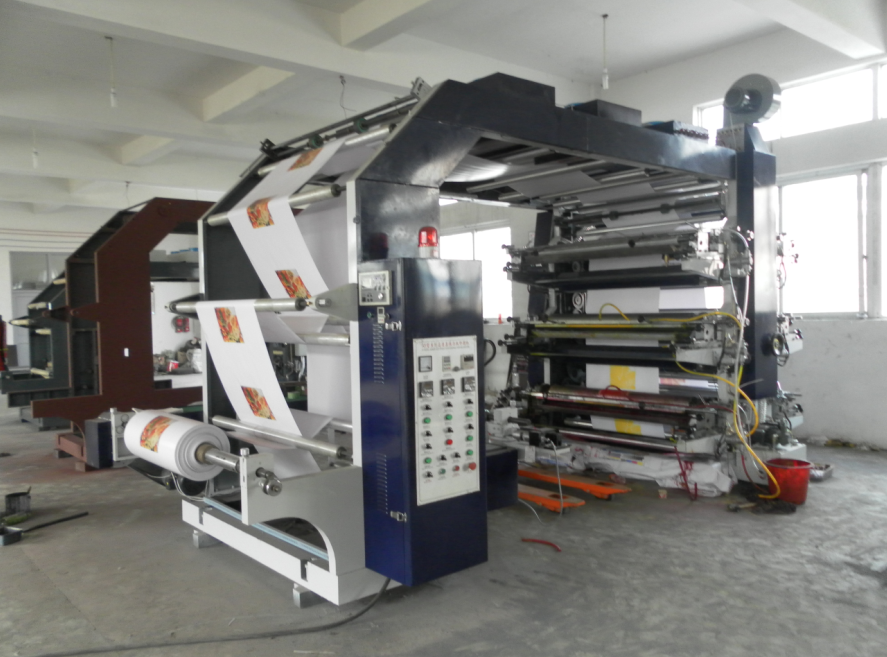 Non woven bag flexo printing machine