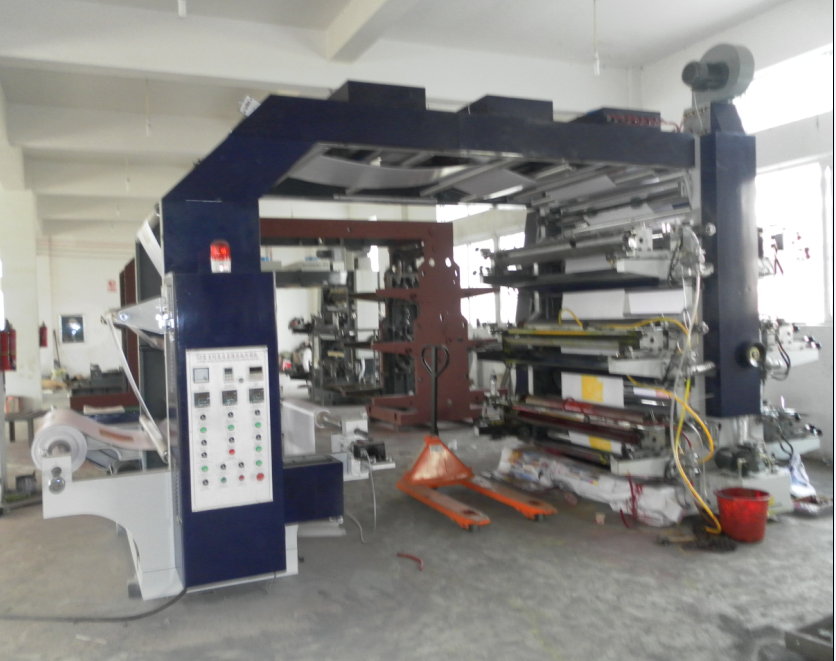 Professional Six colors High Speed Flexographic Printing Machine