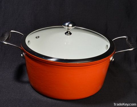 Cast Iron Dutch Oven With Enamel Coating