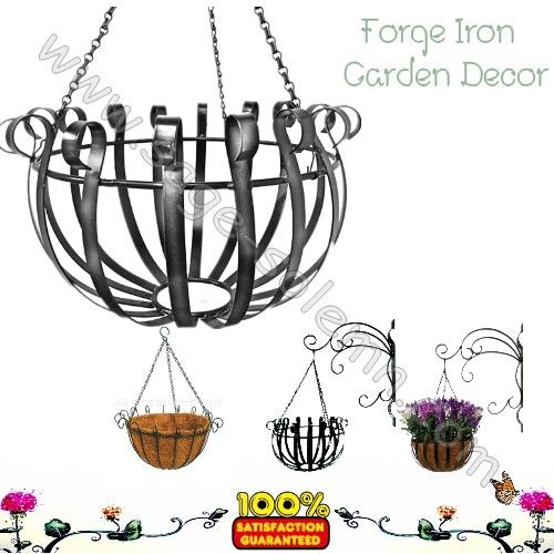Iron Garden Hanging basket