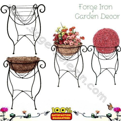 Wrought Iron Plant Stand