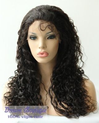 Cheap price Jerry curl black hair real human hair Full lace wig Brazilian hair for black women, free shipping