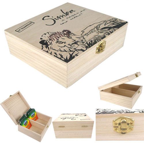 High Quality Hot Sales Naterial Color Screen Printing Wooden Tea Box, Kinds OF Custom Tea Boxes 