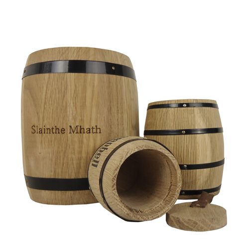High Quality Natural Color Wooden Coffee Barrel,Wooden Candy Barrel,Wooden Storage Barrel Can OEM 