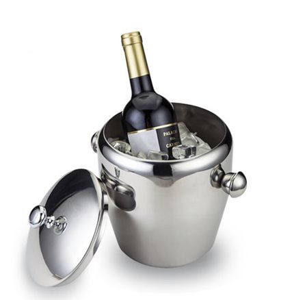 New Design High Quality Stainless Steel Ice Barrel, Ice Buckets Can OEM 