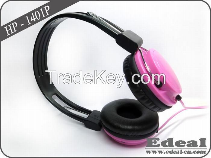 Popular cheap colorful kids headphone for computer use