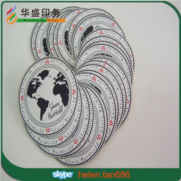 Hot Sale Custom paper sticker lable