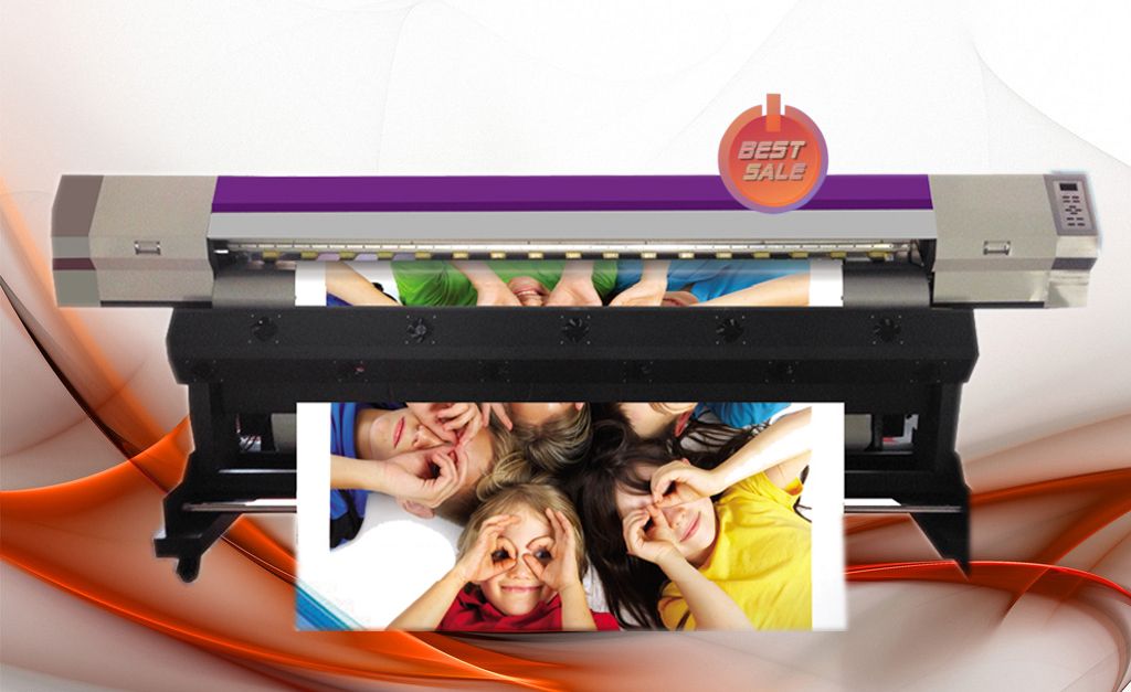 2.2 Meter Double Print Head Eco Solvent Printer