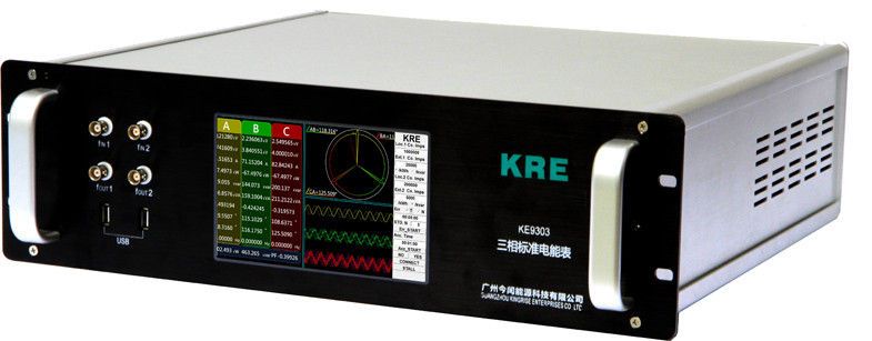 High Accuracy 0.02% Three Phase Reference Standard Meter For Energy Meter Test