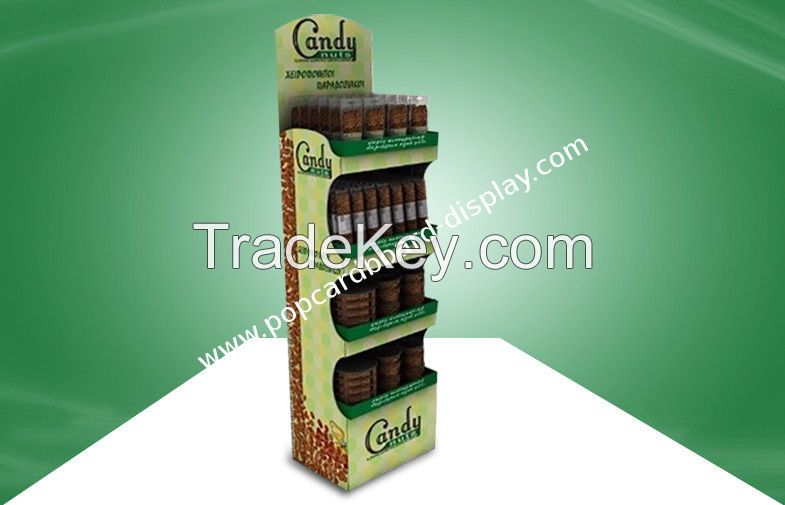 Candy POP Cardboard Display With Four Shelf