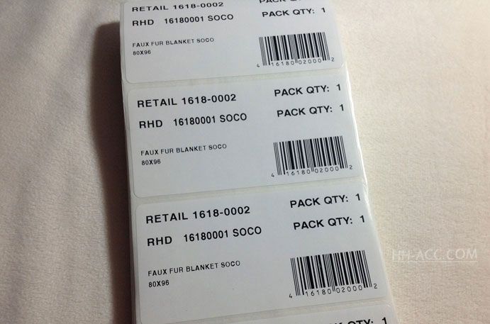 Barcode Self-adhesive Label