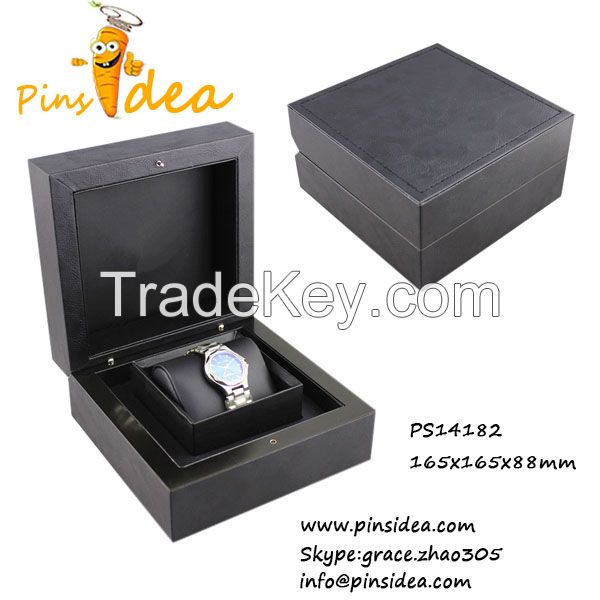 Black PU Leather Watch Gift Box