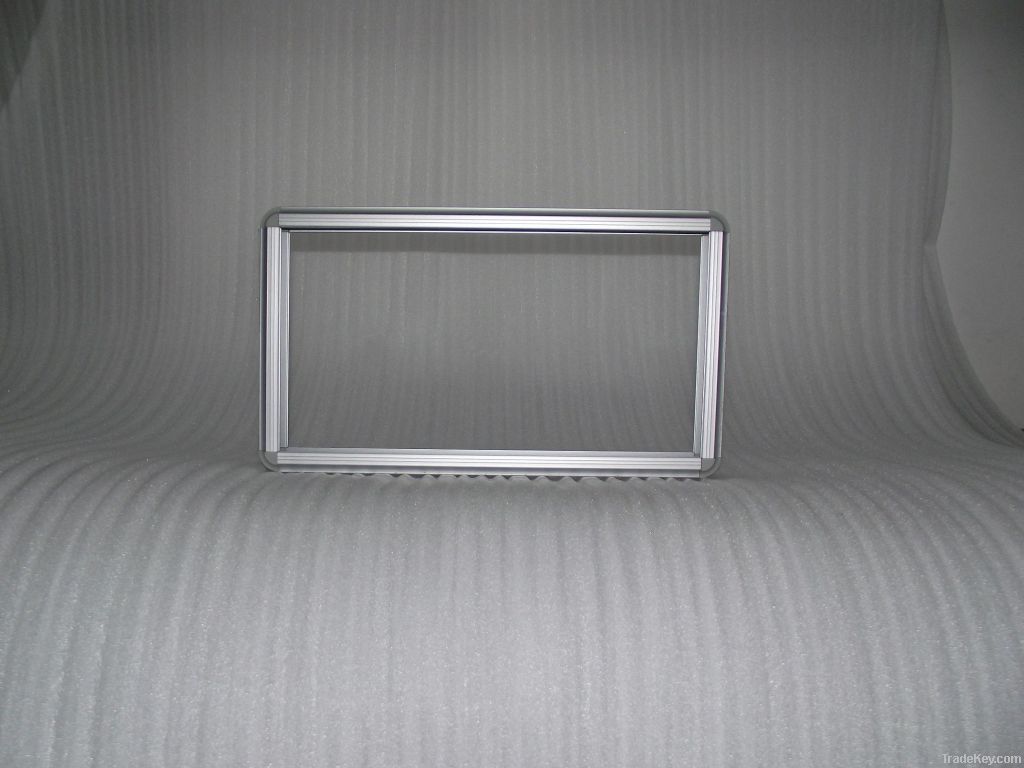 Advertising light box made of aluminum profile