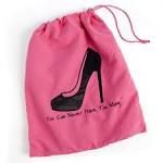 Drawstring shoe bag