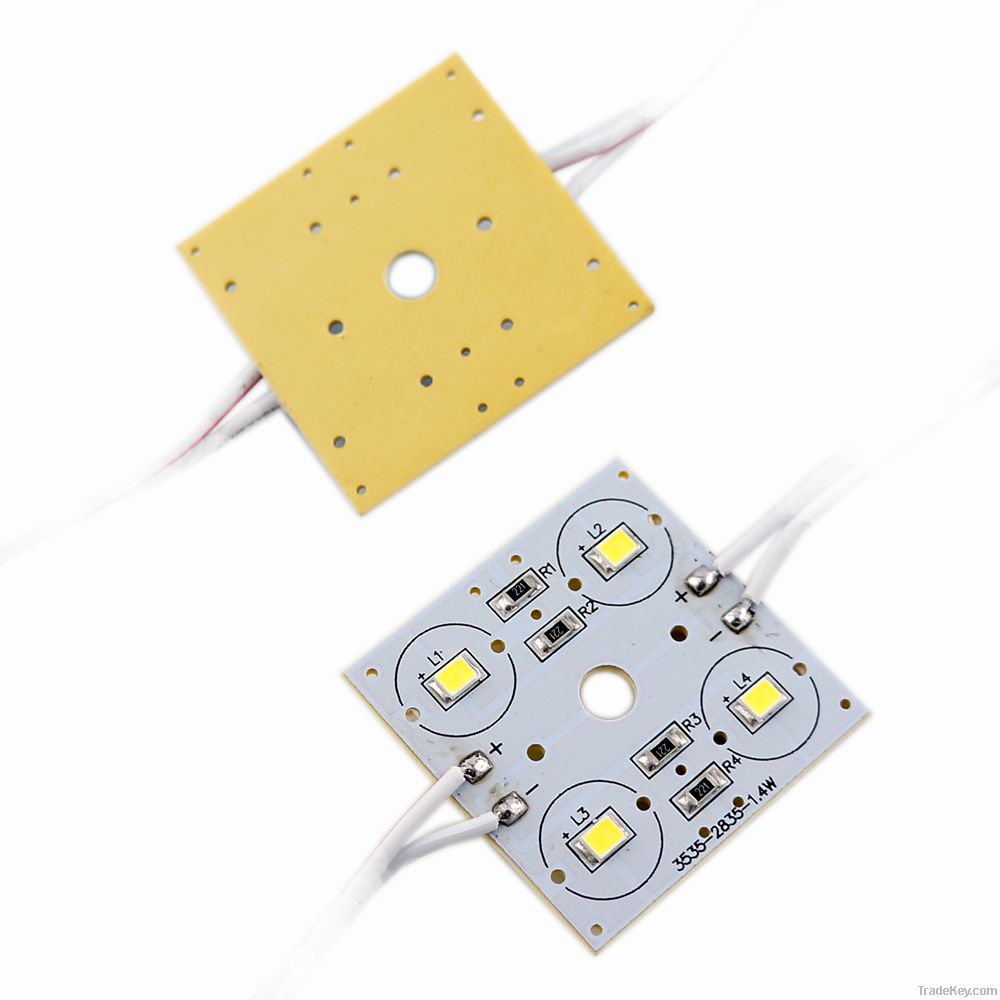 Pure White 4 x 2835 SMD LED Injection Module Light with 3-year Warrant