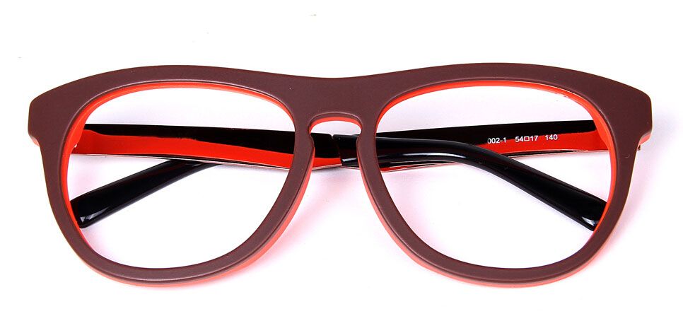 Colorful eyeglasses frame