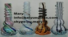 Glass smoking pipes with animal KYG0503