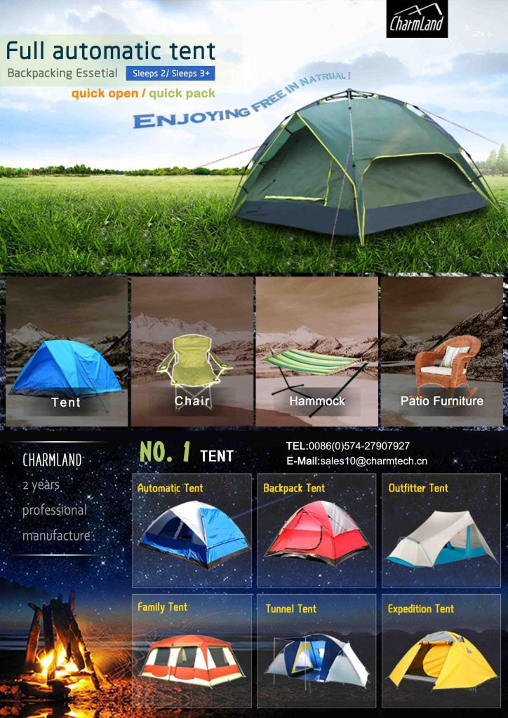 Camping tents& chairs 
