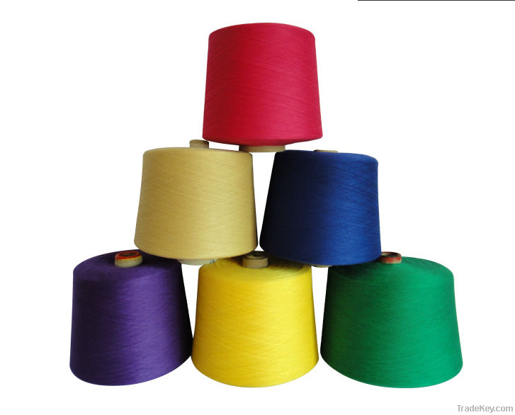 Dyed Polyester Yarn