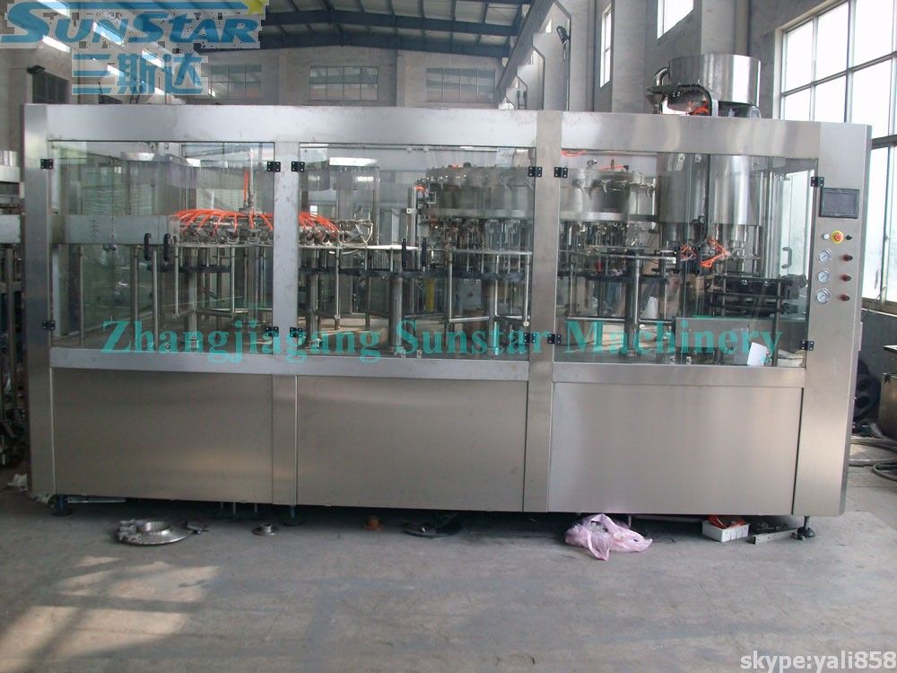 Carboanted Drink Filling Machine Monoblock