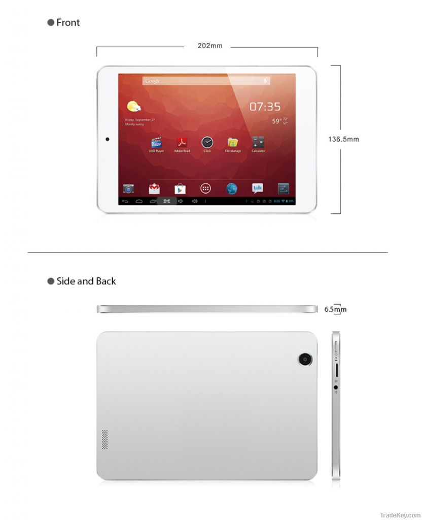 7.85 inch tablet pc