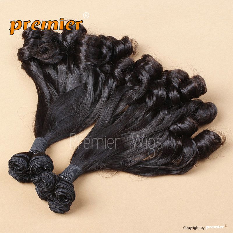 human hair weaving tip curl