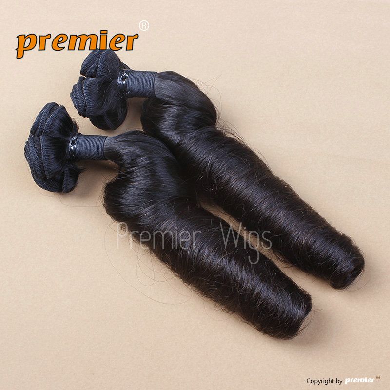 human hair weaving Platinum curl
