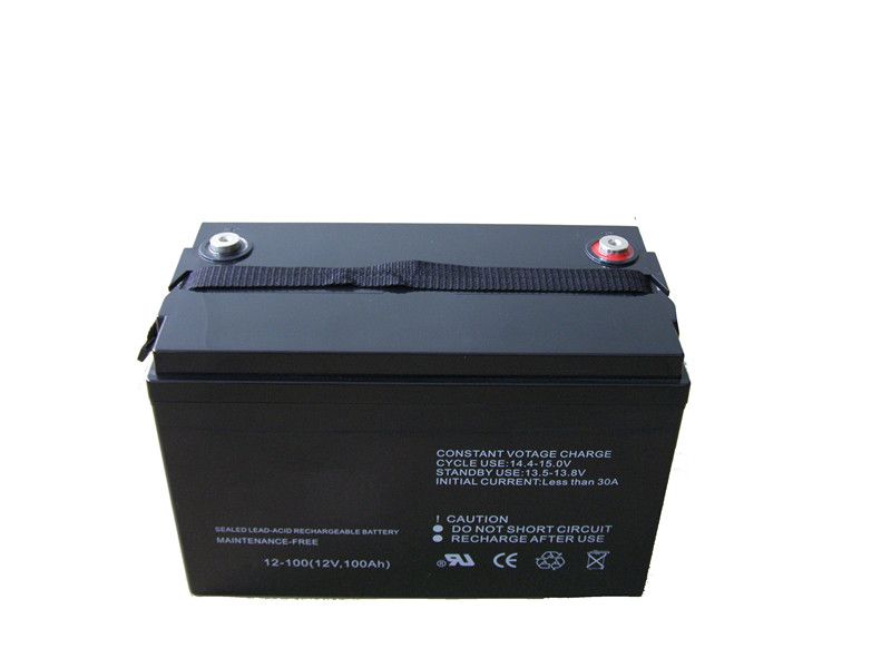 Valve-regulated rechargeable high power battery np12v100ah