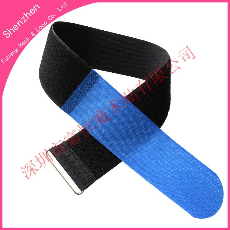 stretch velcro tape /elastic velcro strap