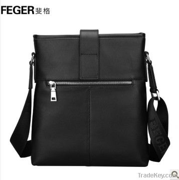 Korean Style Genuine Leather Men Messenger Bag