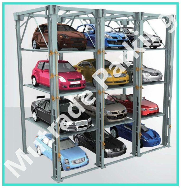 car lift four post stacker parking lift