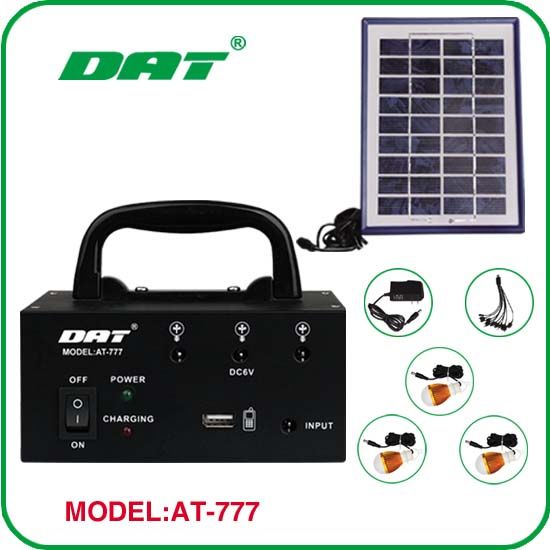 small solar lighting system for home appliance AT-777