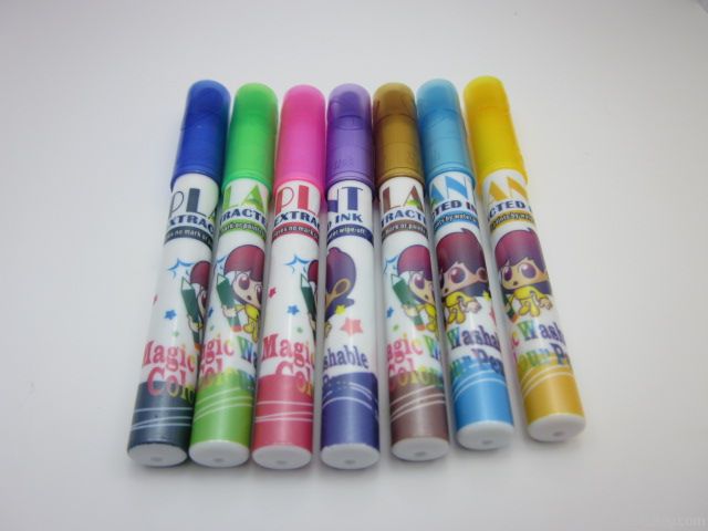 2014 new magic washable colour pen drawing pen