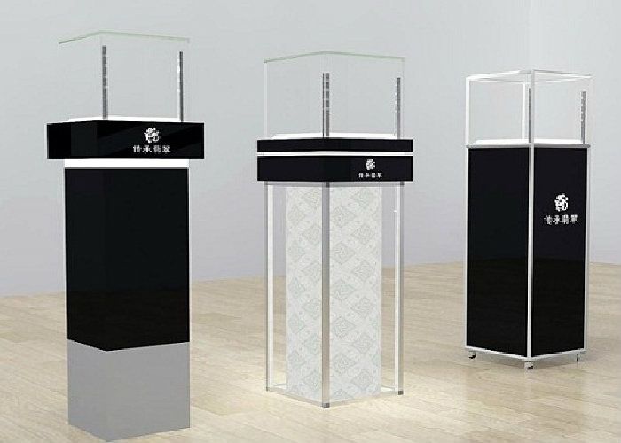 Funroad exquisite modern jewelry display showcase cabinet