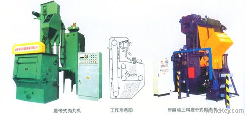 Shot blasting machine