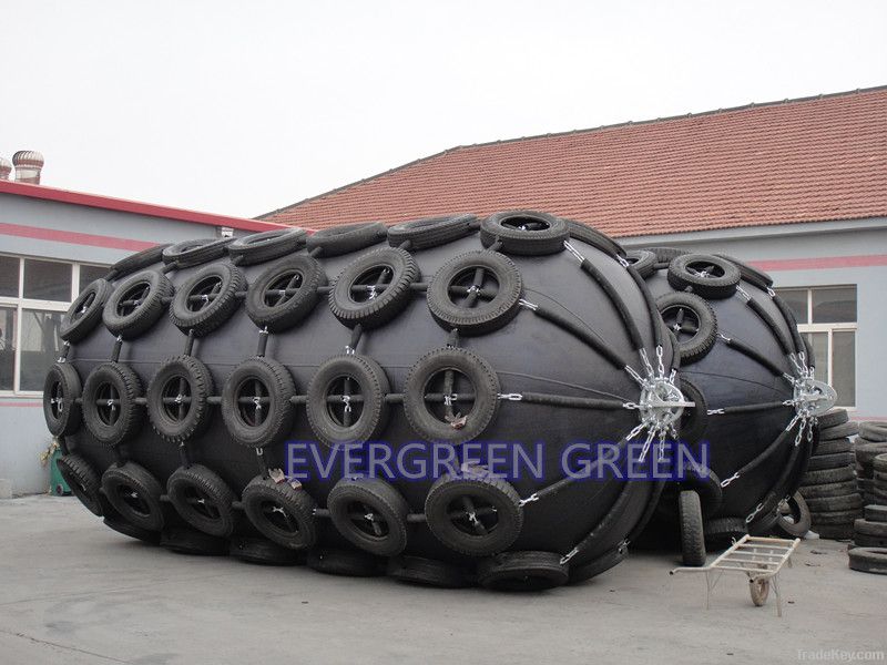 Pneumatic Marine Yacht rubber Fender for boat
