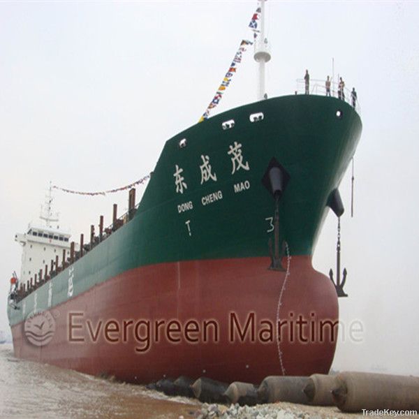 floating pneumatic ship launching/inflatable marine rubber airbags