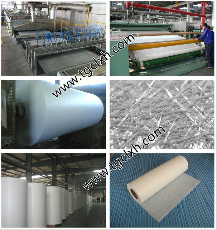 2014 new arrival polyester glass fiber geotextile