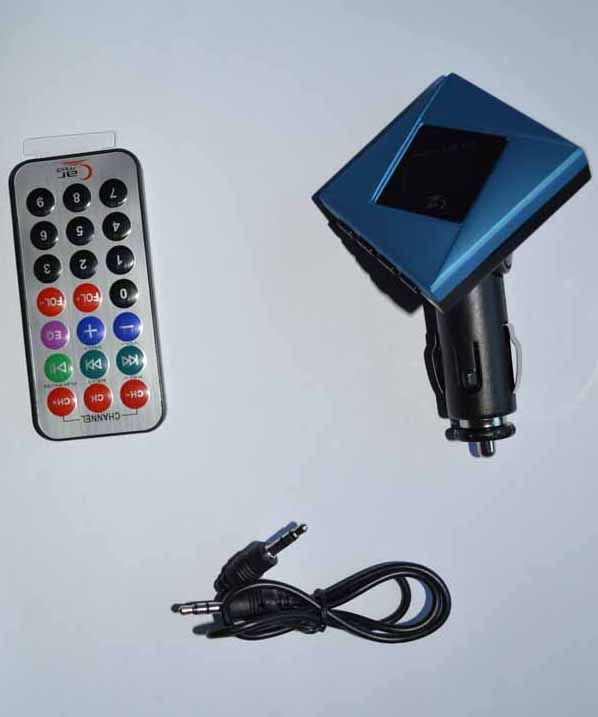 Wholesale - - New CHocolate Fashion Car MP3 Player Wireless FM Transmitter Support SD/TF Card U-disk With Audio Interface LCD/LED Screen