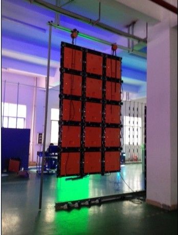 Highl definition indoor P5 full color rental hangling led display 