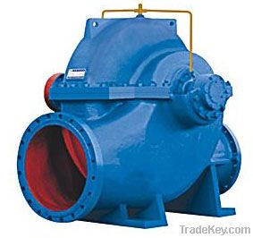 Double Suction Electric Centrifugal Water Pumps , TPOW Volute Split Ca