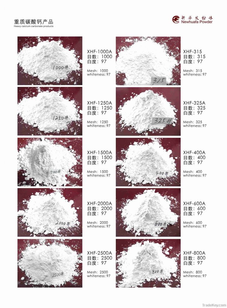 Heavy Calcium Carbonate- 1000 Mush