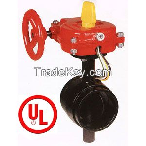 UL FM Wafer &amp; Grooved Butterfly Valves