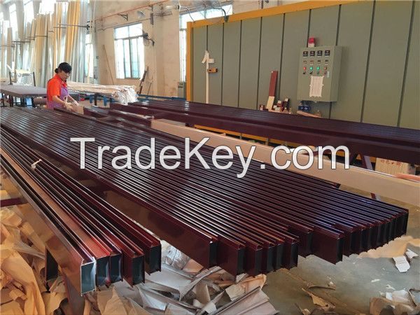 wood grain finish machine for aluminum profile