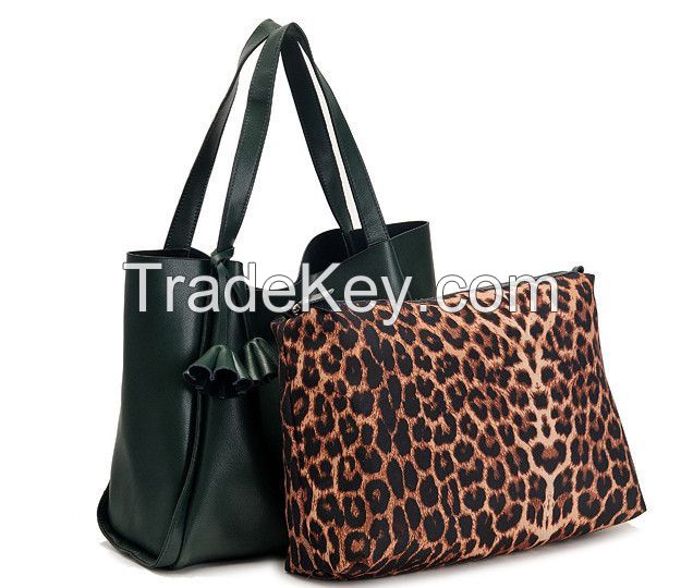 100% genuine leather mother baby leather bag Hobo classic design